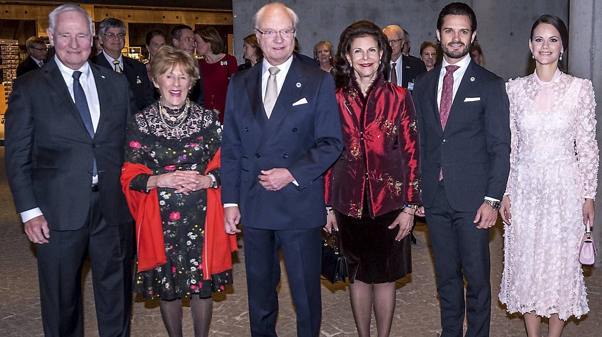 Dronning Silvia, kong Carl Gustaf, prinsesse Sofia, prins Carl Philip