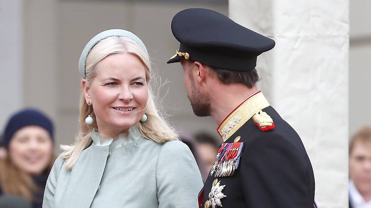 Kronprinssesse Mette-Marit og kronprins Haakon