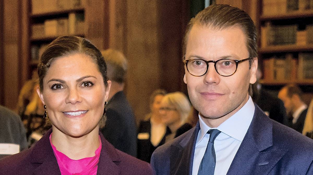 Kronprinsesse Victoria og prins Daniel