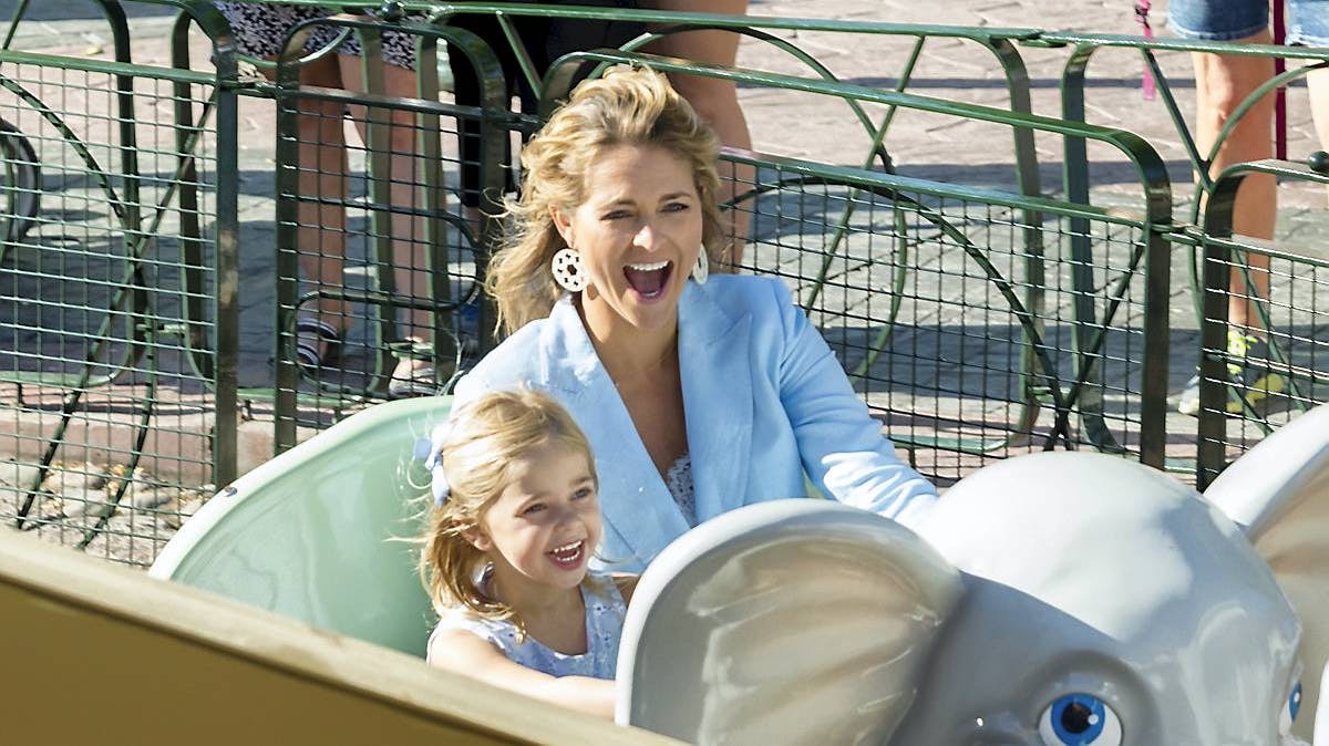 Prinsesse Madeleine og prinsesse Leonore. 