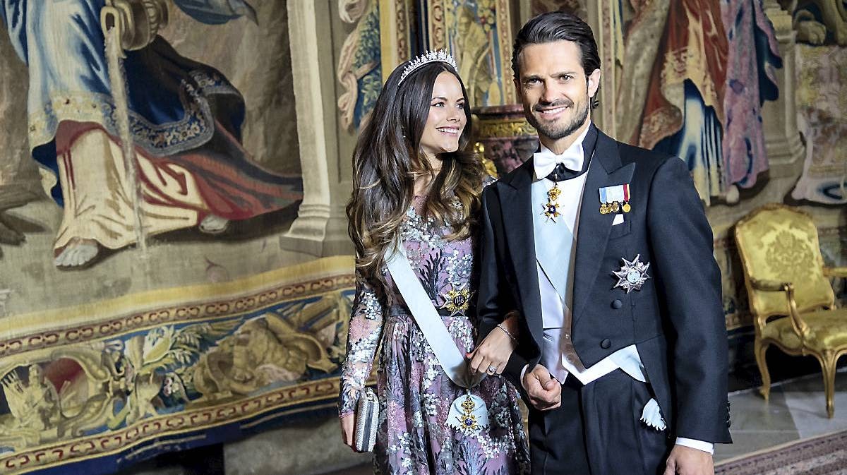 Prinsesse Sofia og prins Carl Philip.