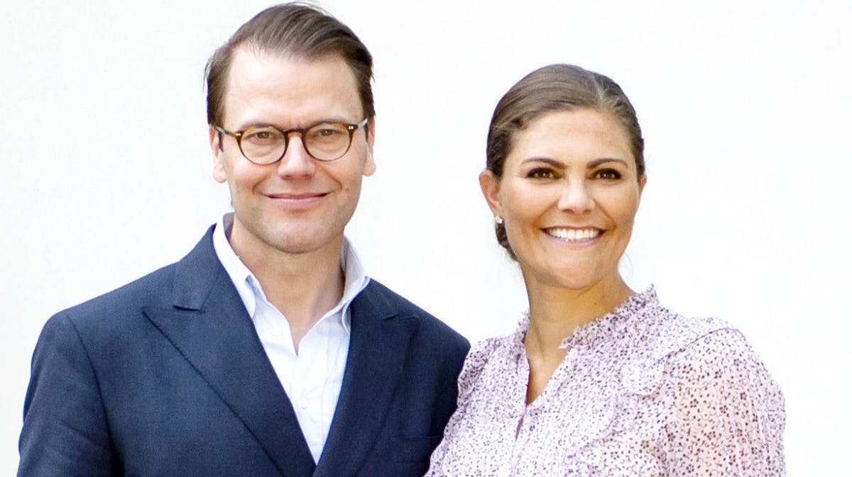 Prins Daniel og kronprinsesse Victoria.