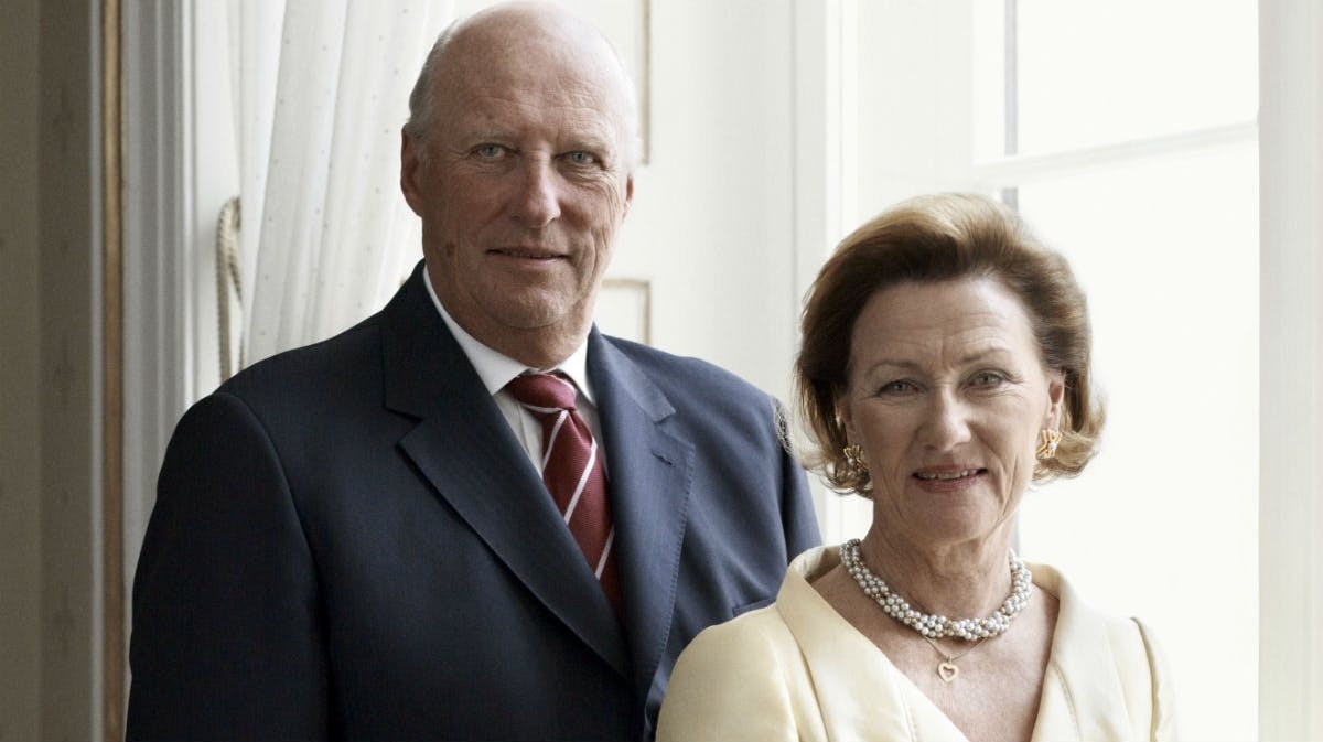 Kong Harald og dronning Sonja. 
