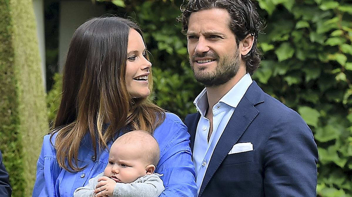 Prins Carl Philip, prinsesse Sofia og prins Alexander