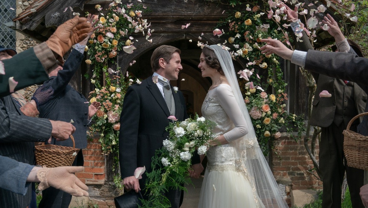 Tom og Lucy, spillet af Allen Leech og Tuppence Middleton. 