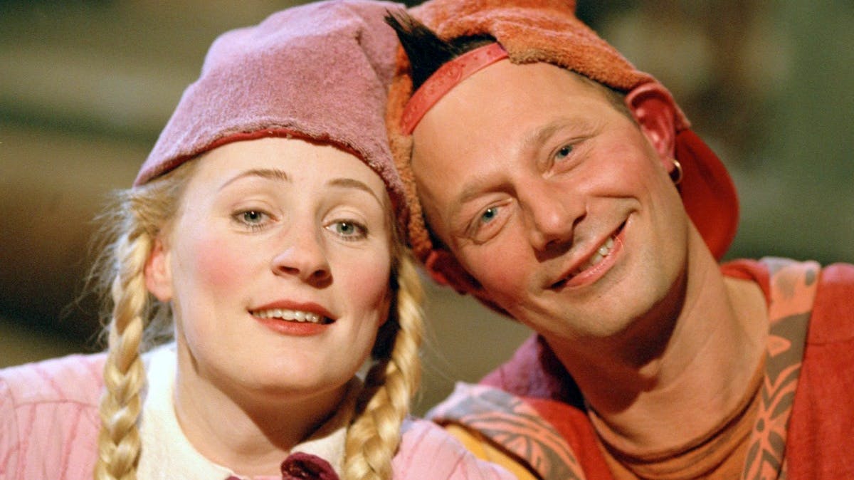 Kandis og Pyrus i "Alletiders nisse" fra 1995.
