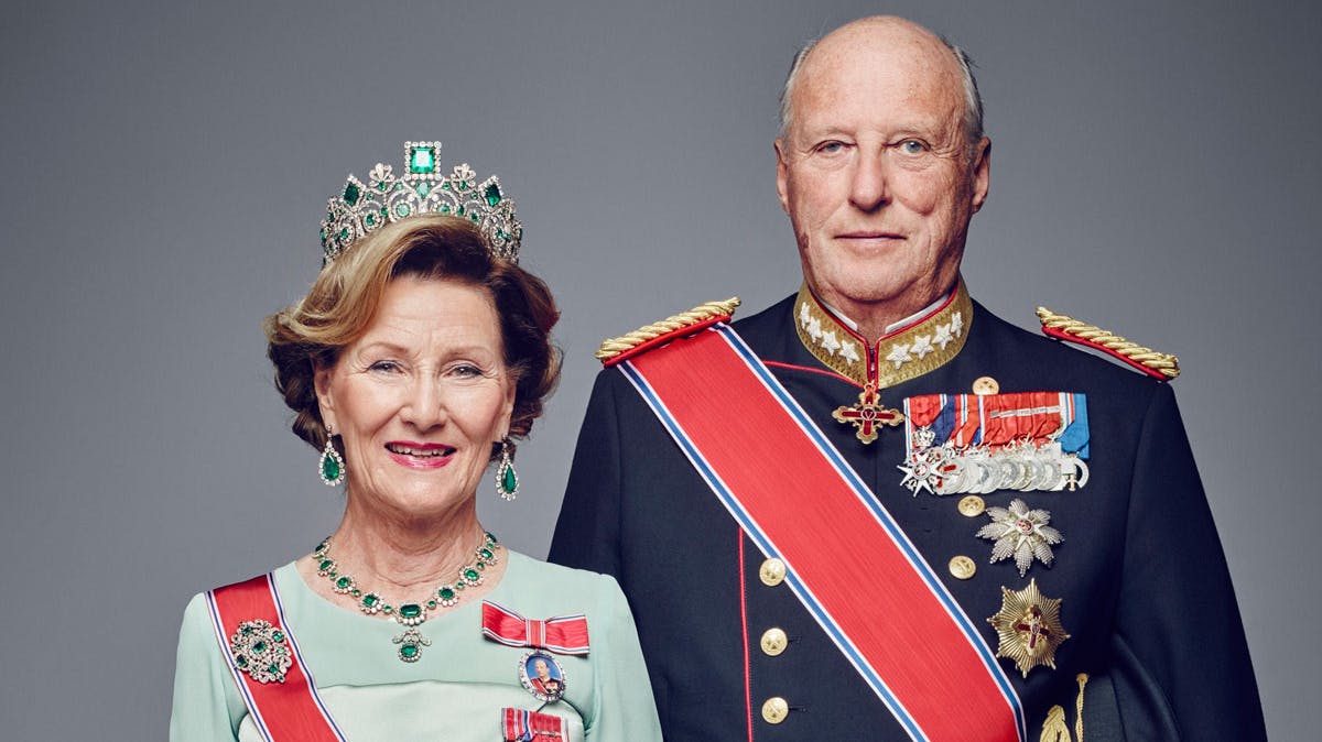 Dronning Sonja og kong Harald