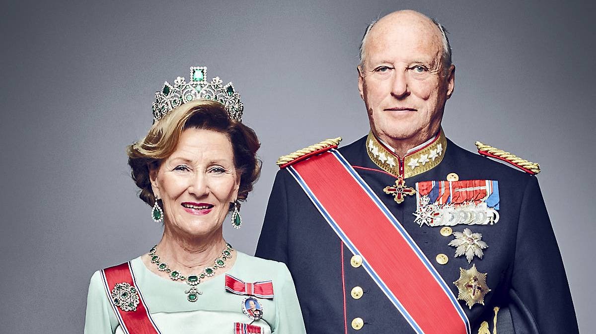 Dronning Sonja og kong Harald