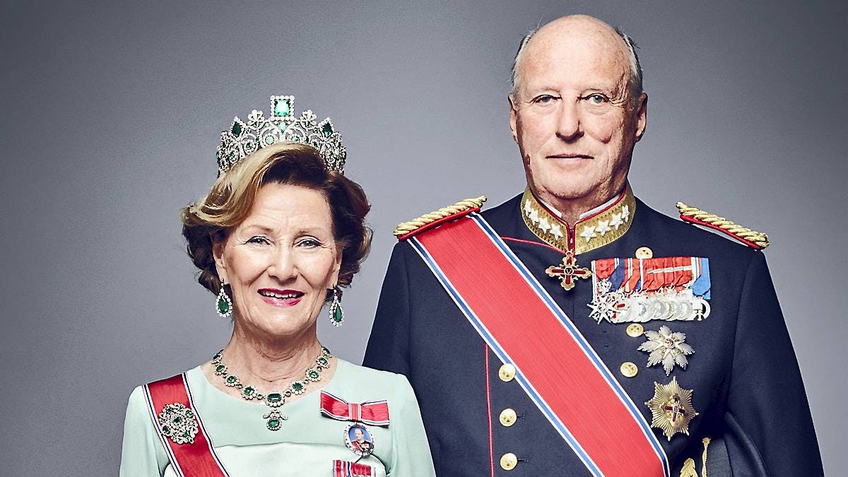 Dronning Sonja og kong Harald