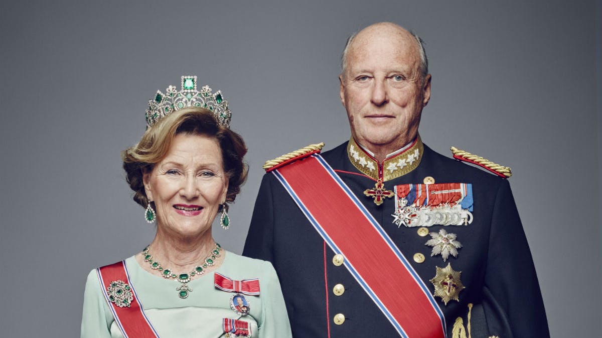 Kong Harald og dronning Sonja