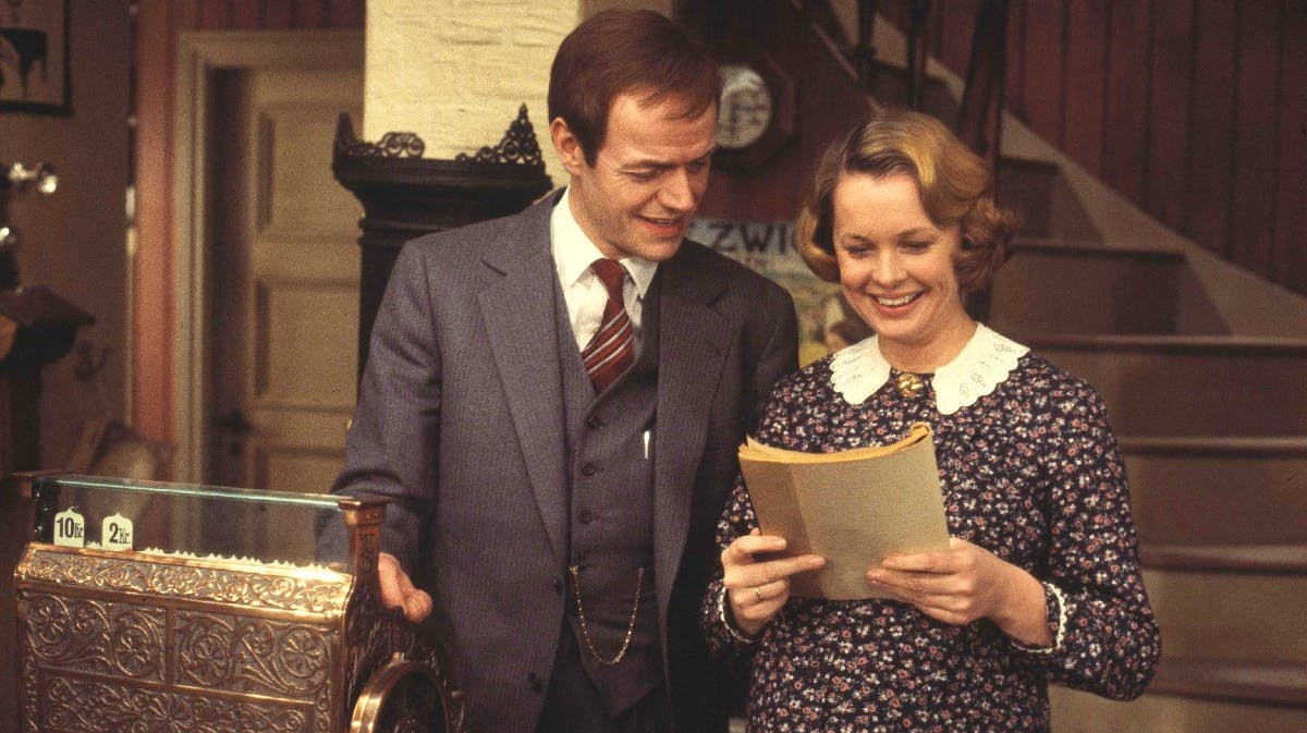 Mads og Ingeborg Skjern i "Matador"