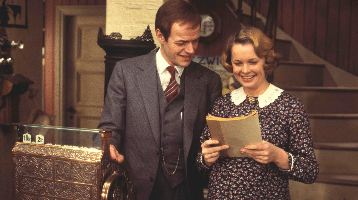 Mads og Ingeborg Skjern i "Matador"