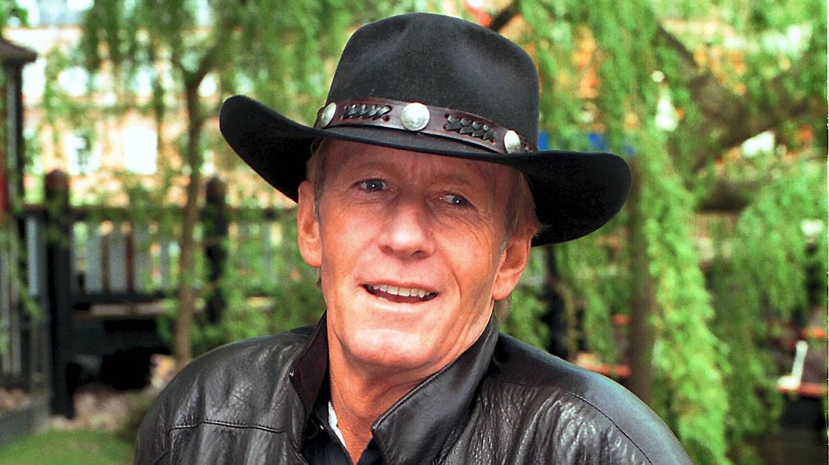 Paul Hogan besøgte i 2007 Danmark og slog i den forbindelse vejen forbi Tivoli i København.