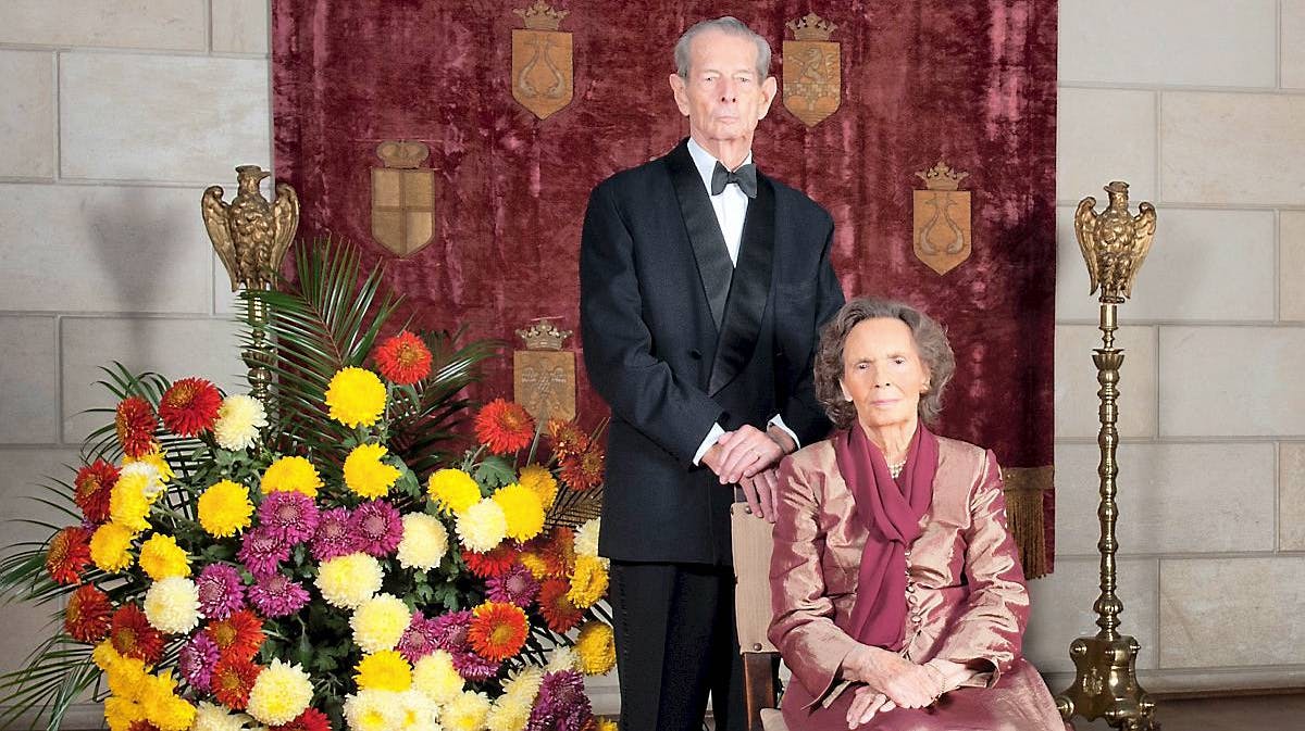 Eksk-kong Michael og eks-dronning Anne af Rumænien&nbsp;&nbsp;