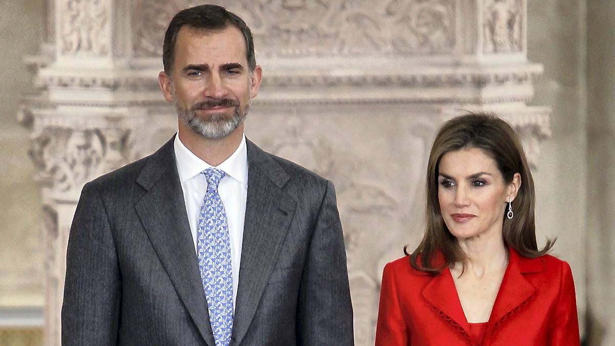 Kong Felipe og dronning Letizia.