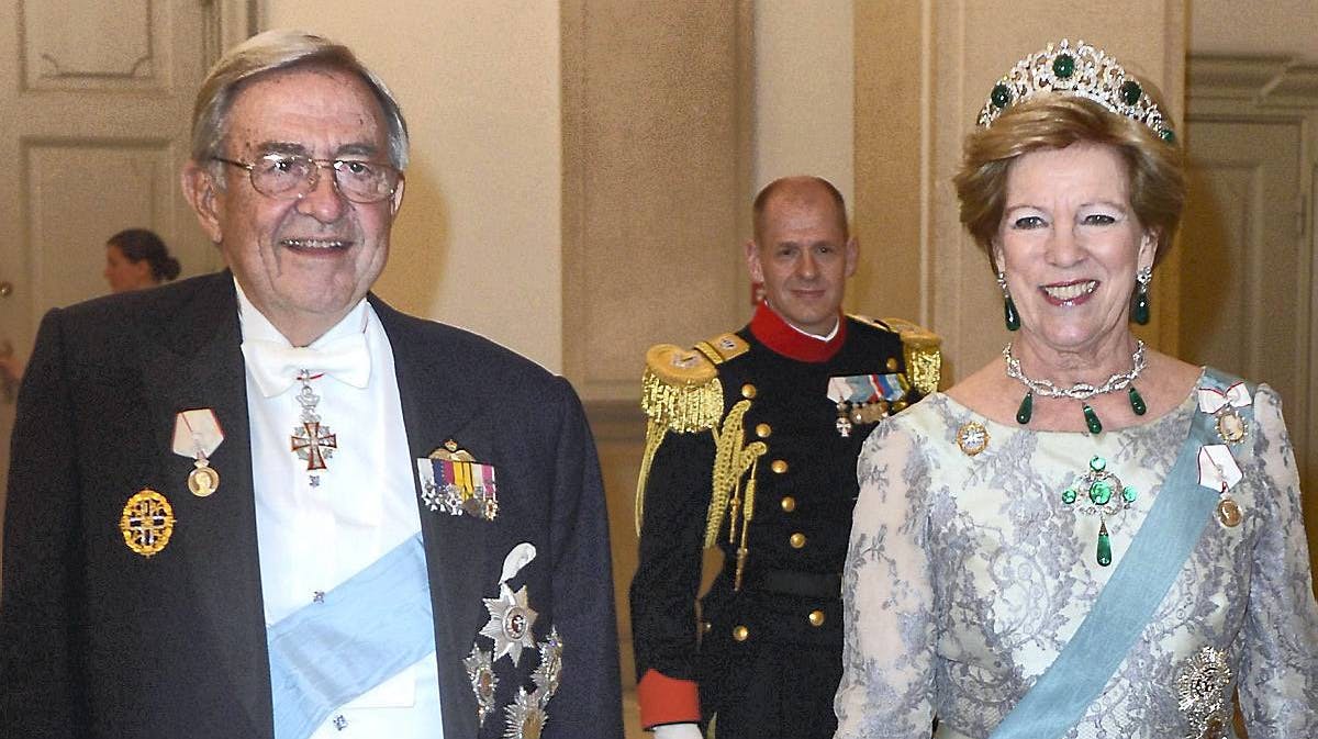 Kong Konstantin og dronning Anne-Marie