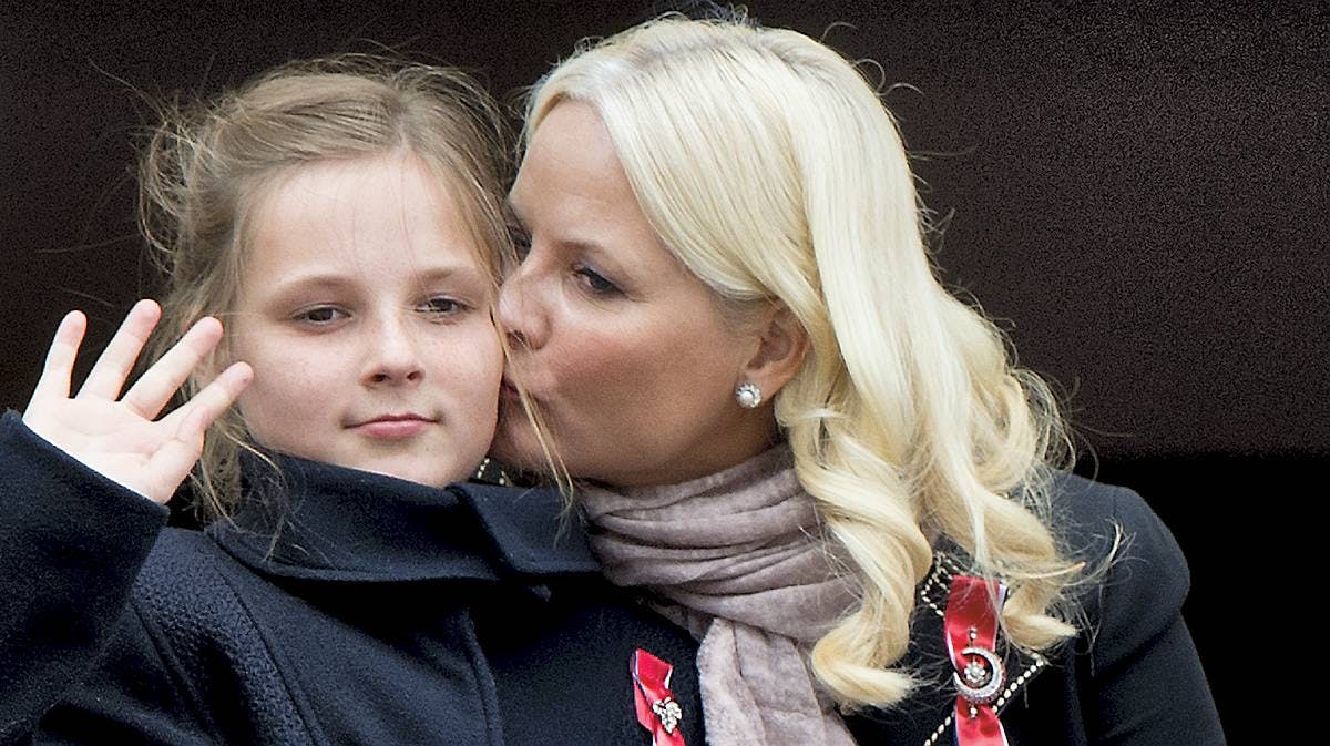 Prinsesse Ingrid Alexandra og kronprinsesse Mette-Marit