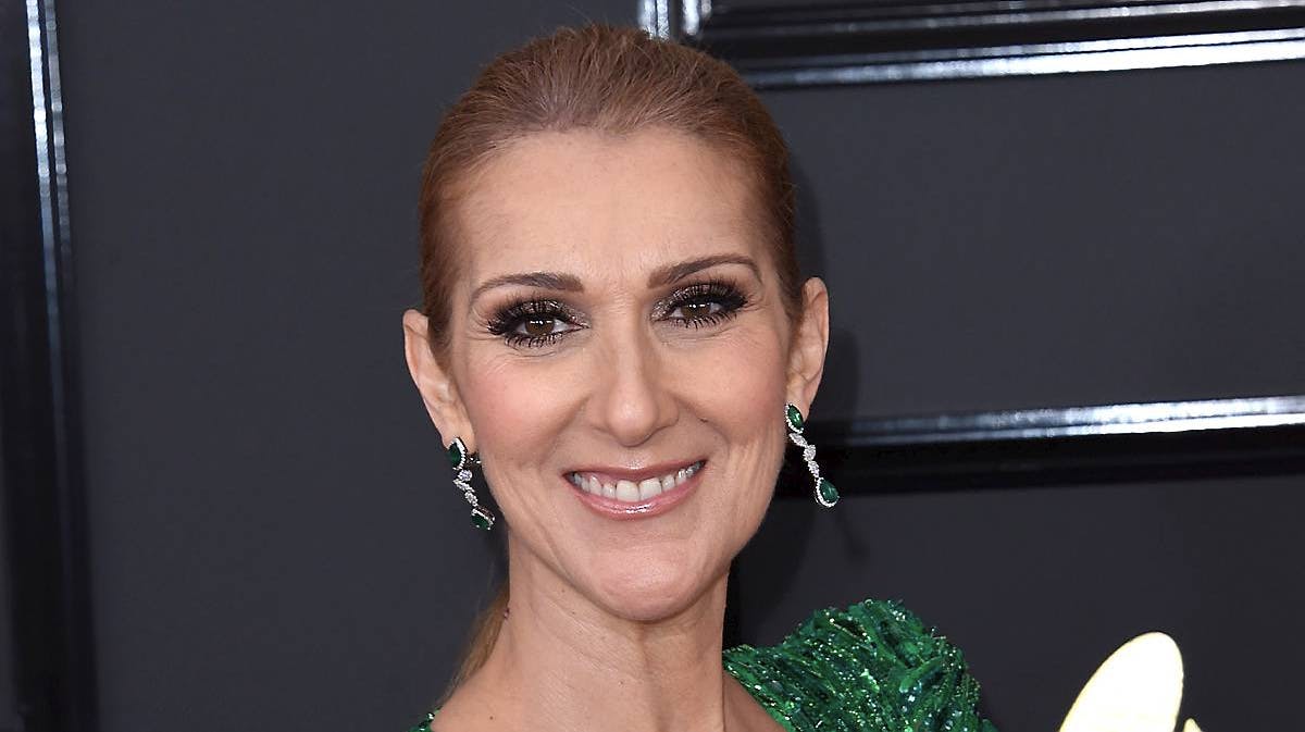 Celine Dion til Grammy Awards.