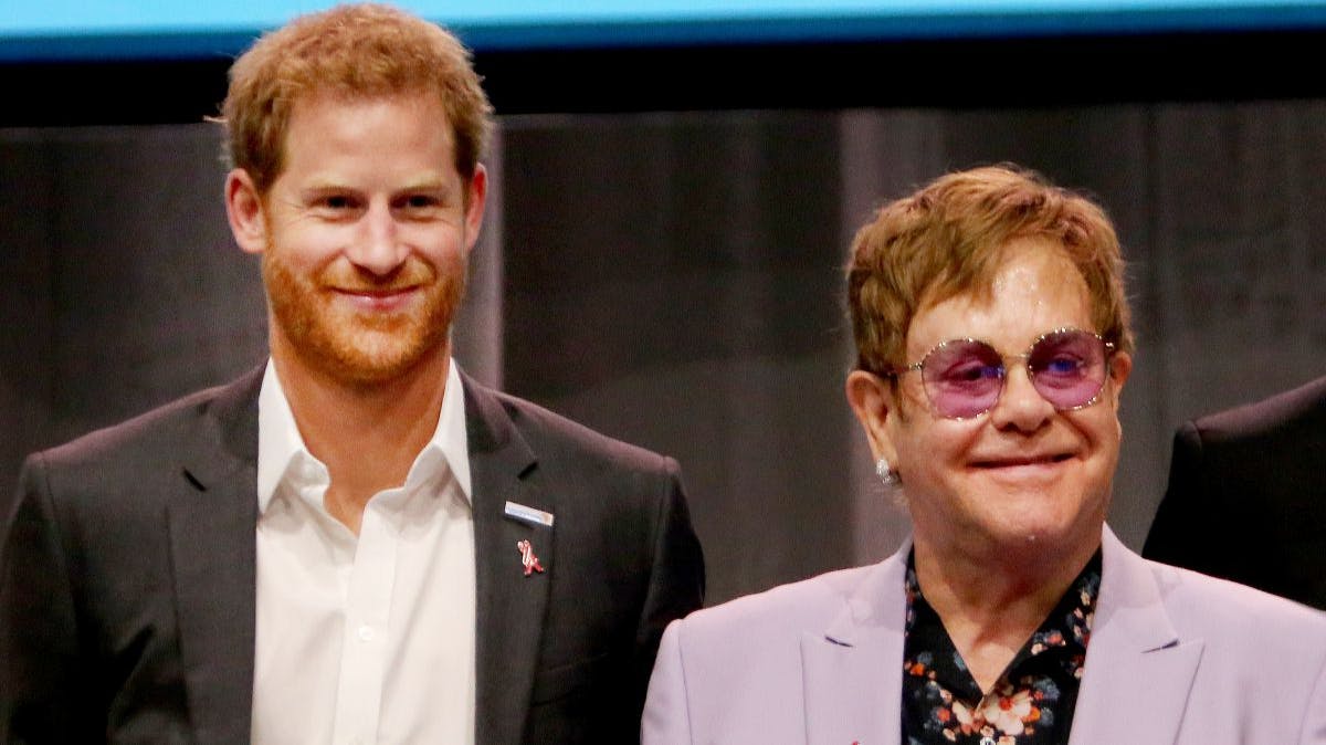 Prins Harry og Elton John