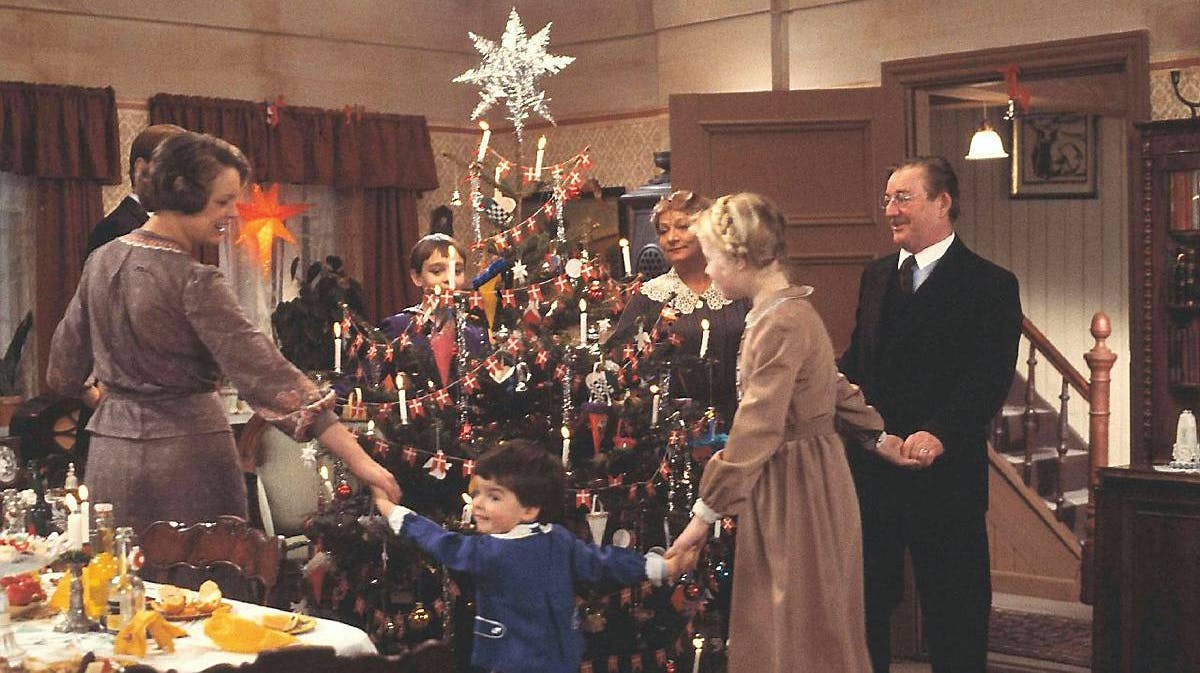 Jul hos familen Skjern.