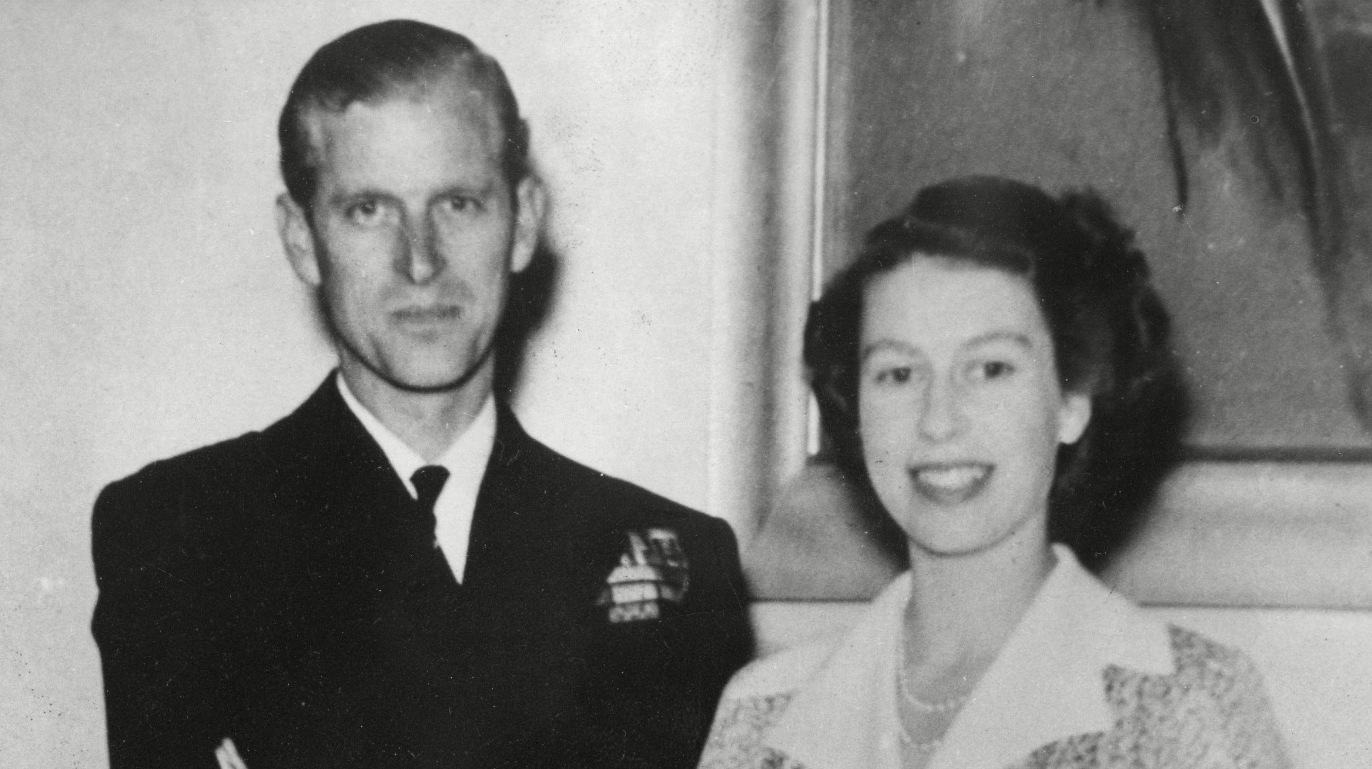 Prins Philip og dronning Elizabeth.