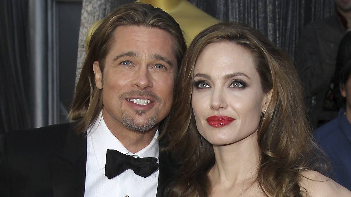 Brad Pitt og Angelina Jolie