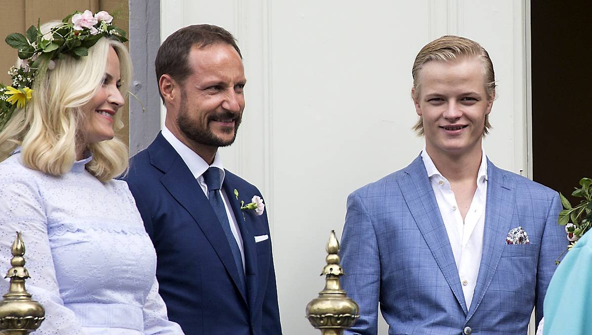 Kronprinsesse Mette-Marit, kronprins Haakon, Marius Borg Høiby