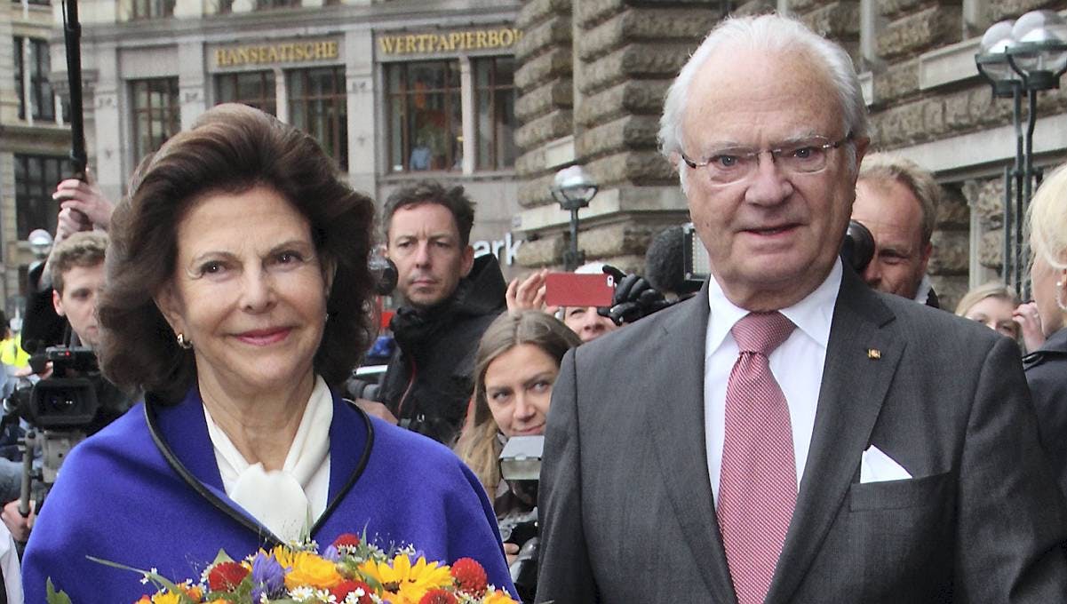 Kong Carl Gustaf og dronning Silvia