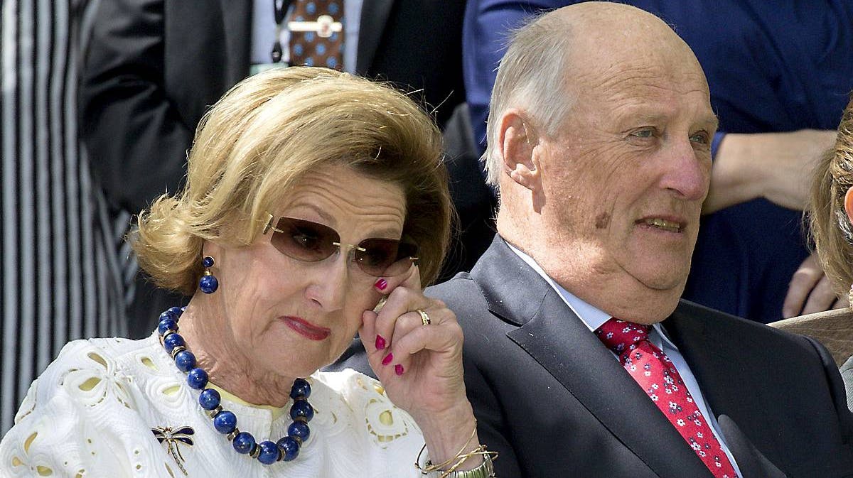 Dronning Sonja og kong Harald