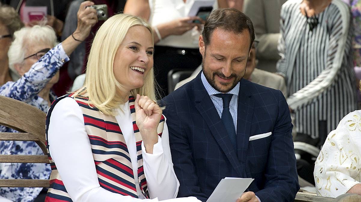 Kronprinsesse Mette-Marit, kronprins Haakon