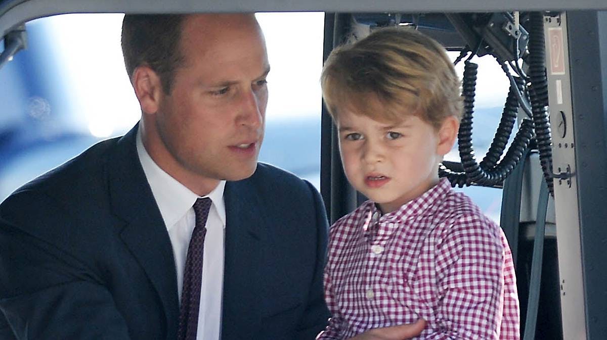 Prins William og prins George