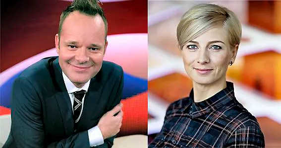 Louise Wolff og Jacob Riising værter ved det danske MGP | BILLED-BLADET