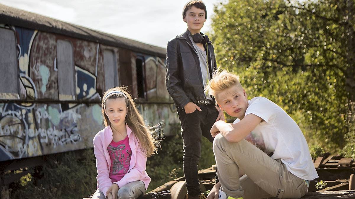 Børnene fra "Pendlerkids".