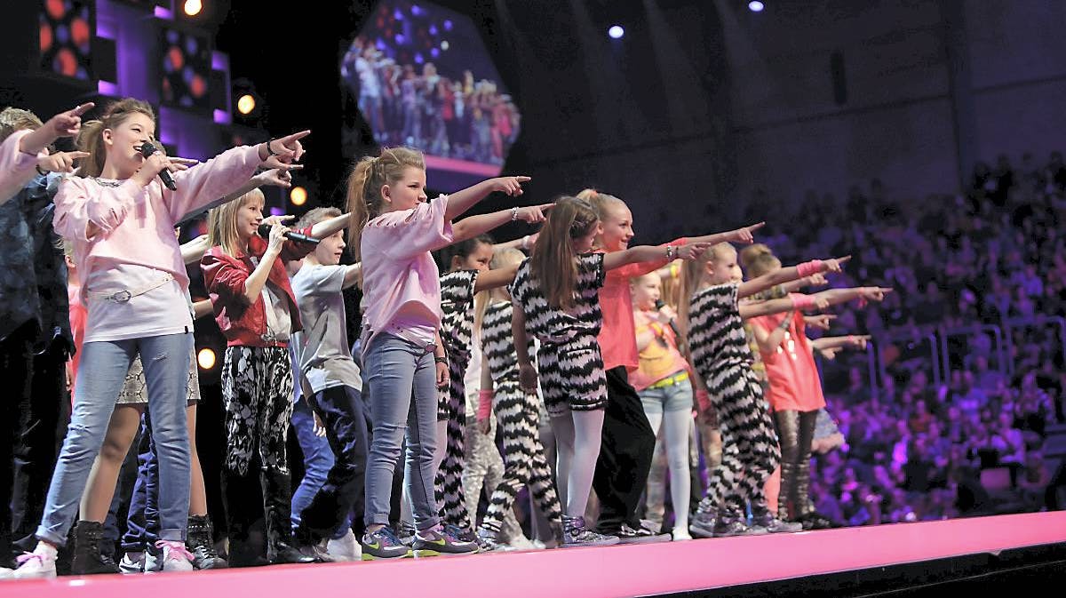 Børnenes MGP er en populær begivenhed. Her et foto fra sidste års store show.