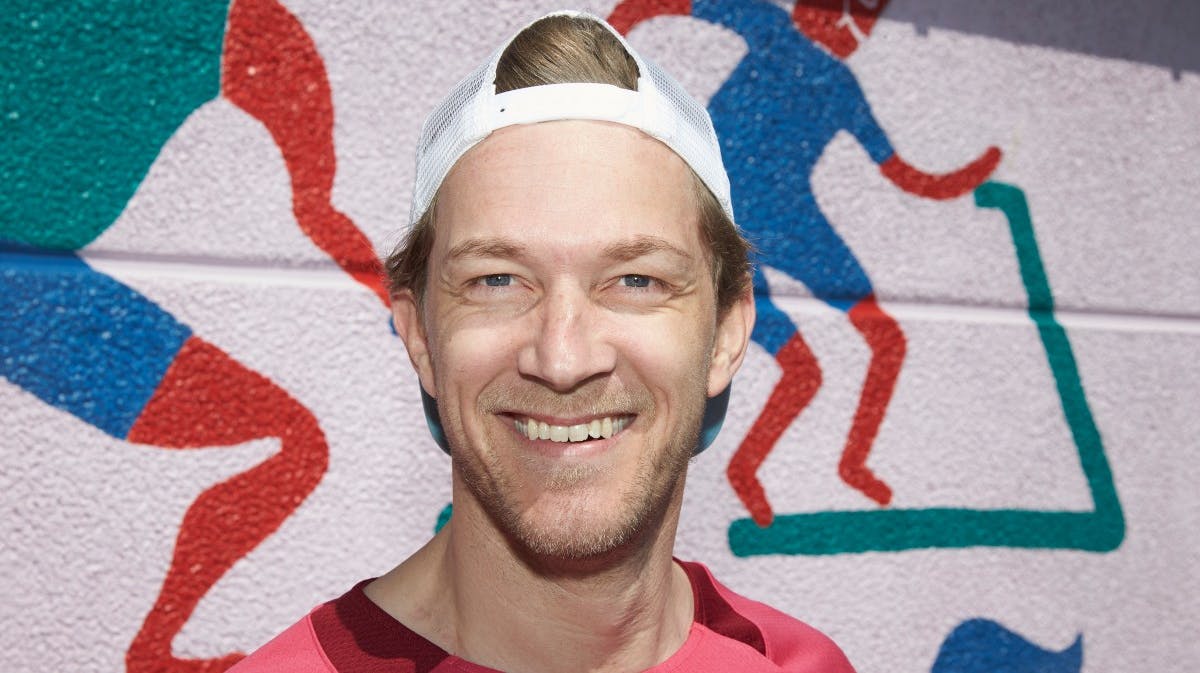 Michael Olesen var med til et stort velgørenhedsarrangement lørdag. 