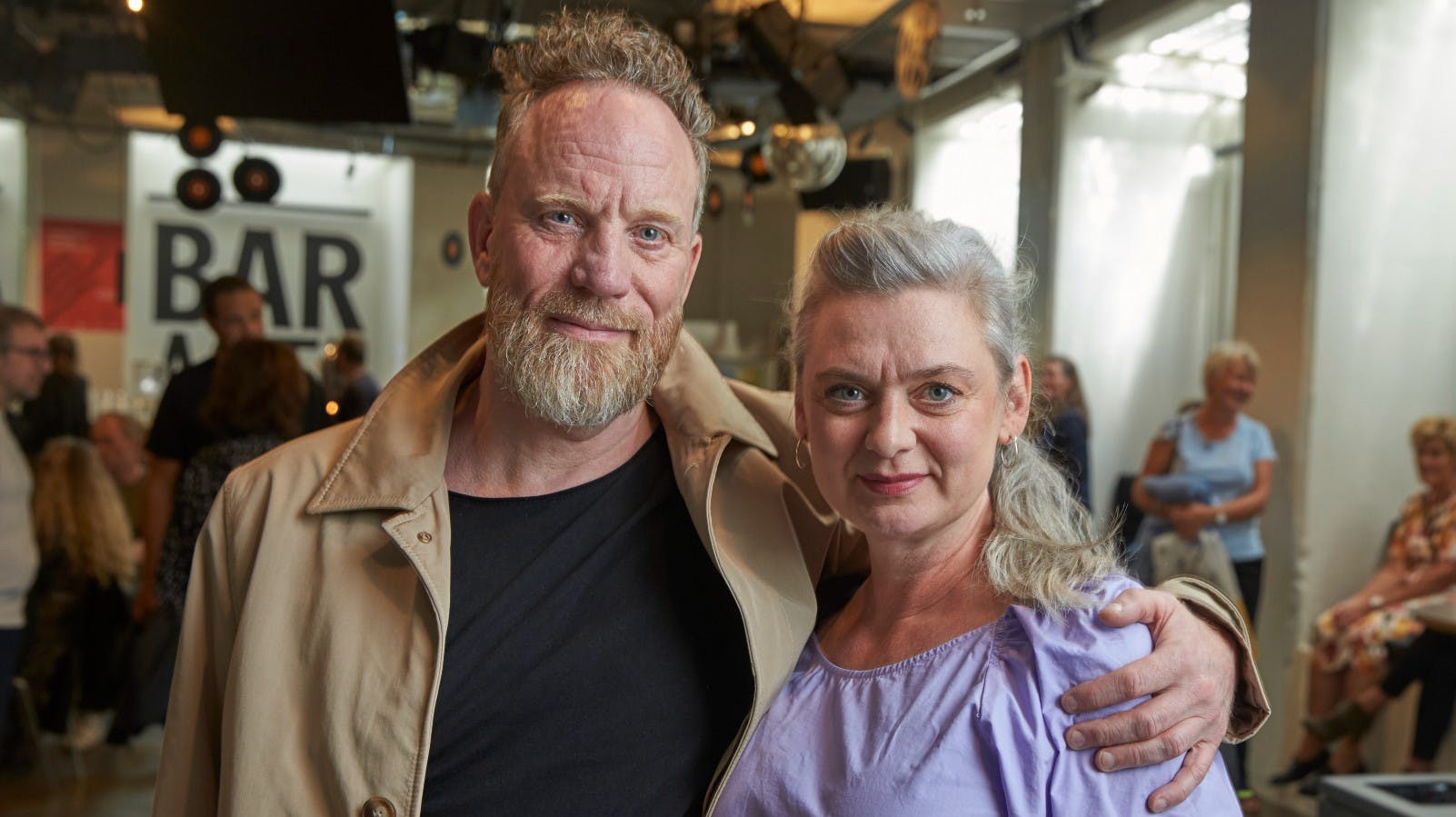 Søren Poppel og Trine Appel