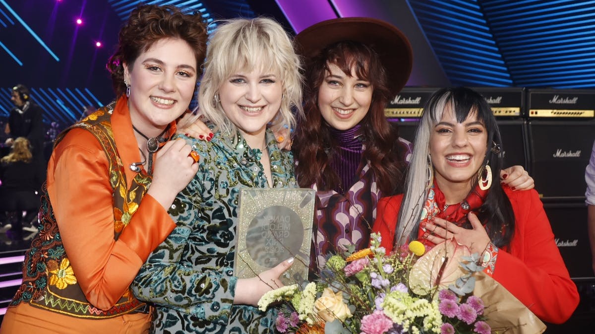 REDDI, vindere af Danmark Melodi Grand Prix 2022. 