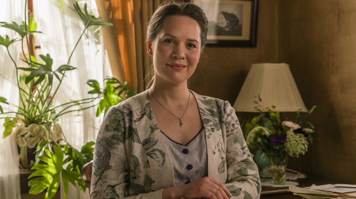 Amalie Dollerup som Amanda i "Badehotellet".