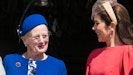 Dronning Margrethe og kronprinsesse Mary