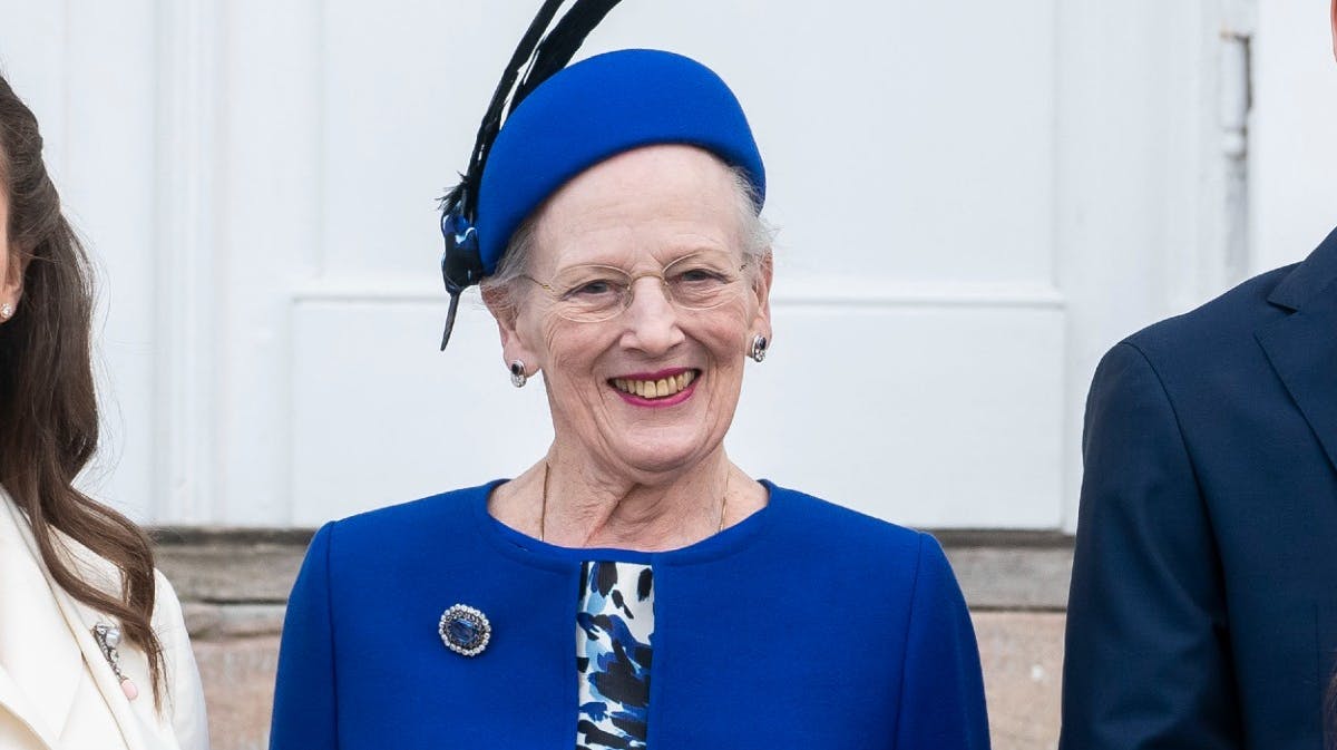 Dronning Margrethe. 