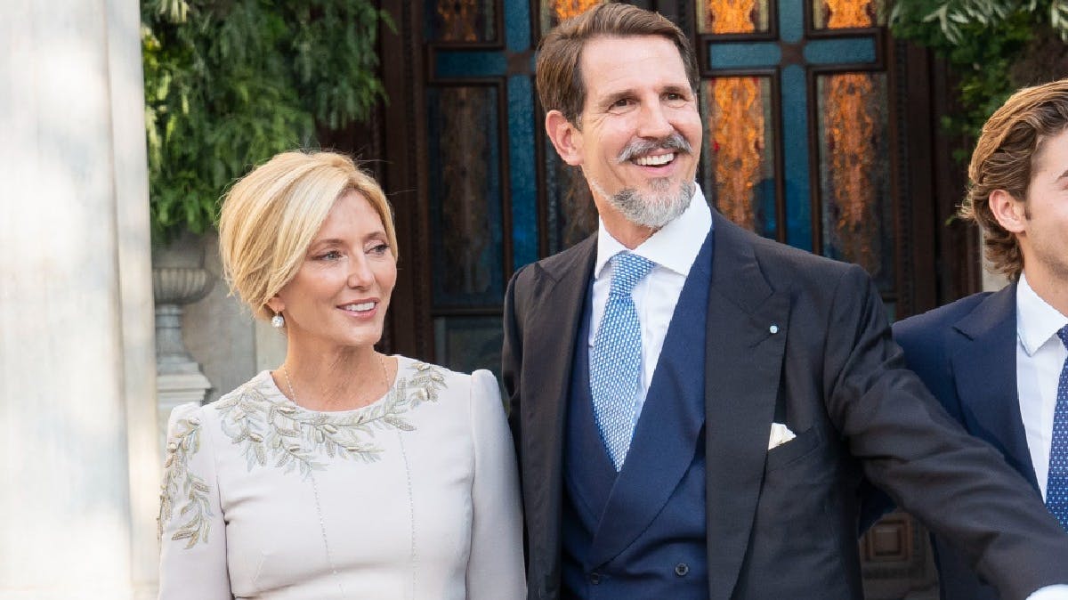 Kronprinsesse Marie-Chantal og kronprins Pavlos