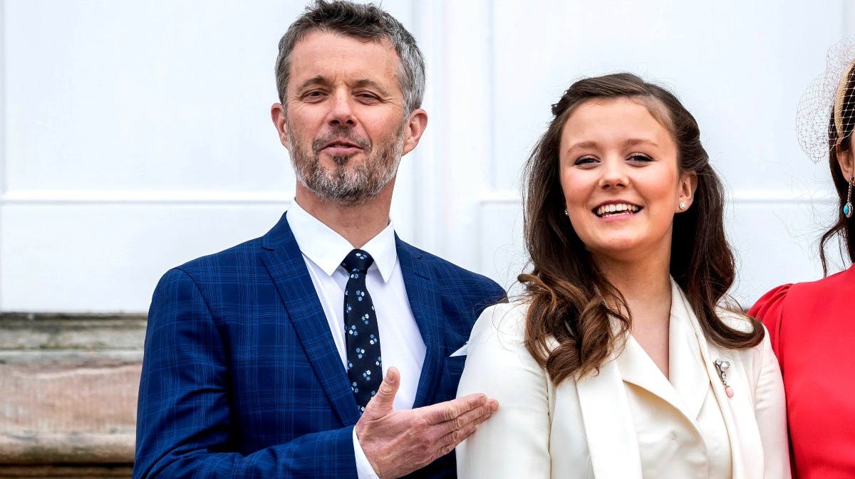 Kronprins Frederik og prinsesse Isabella