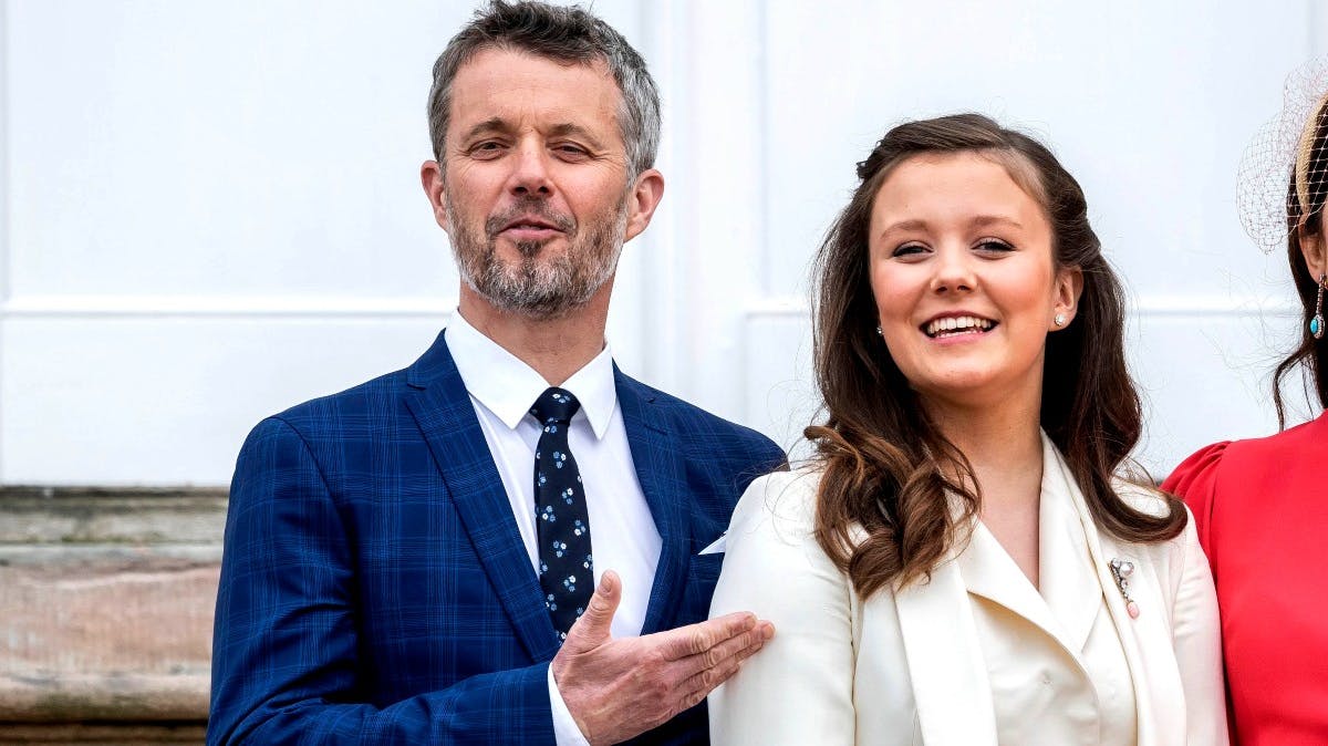 Kronprins Frederik og prinsesse Isabella