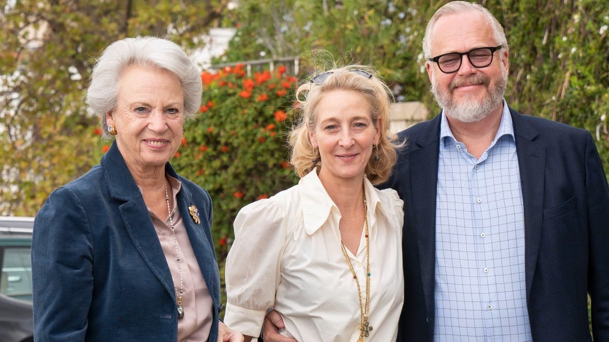 Prinsesse Benedikte, prinsesse Alexandra og grev Michael