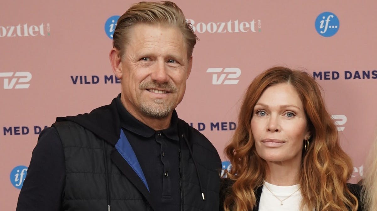 Peter Schmeichel og Laura von Lindholm.