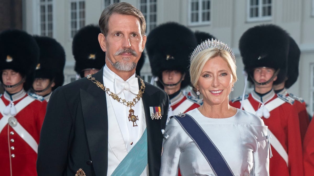 Kronprins Pavlos og kronprinsesse Marie-Chantal