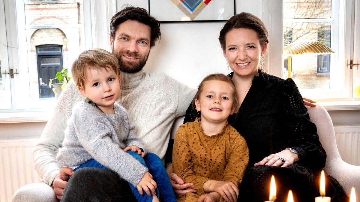 Thomas, Emilie, Ellen og Otto