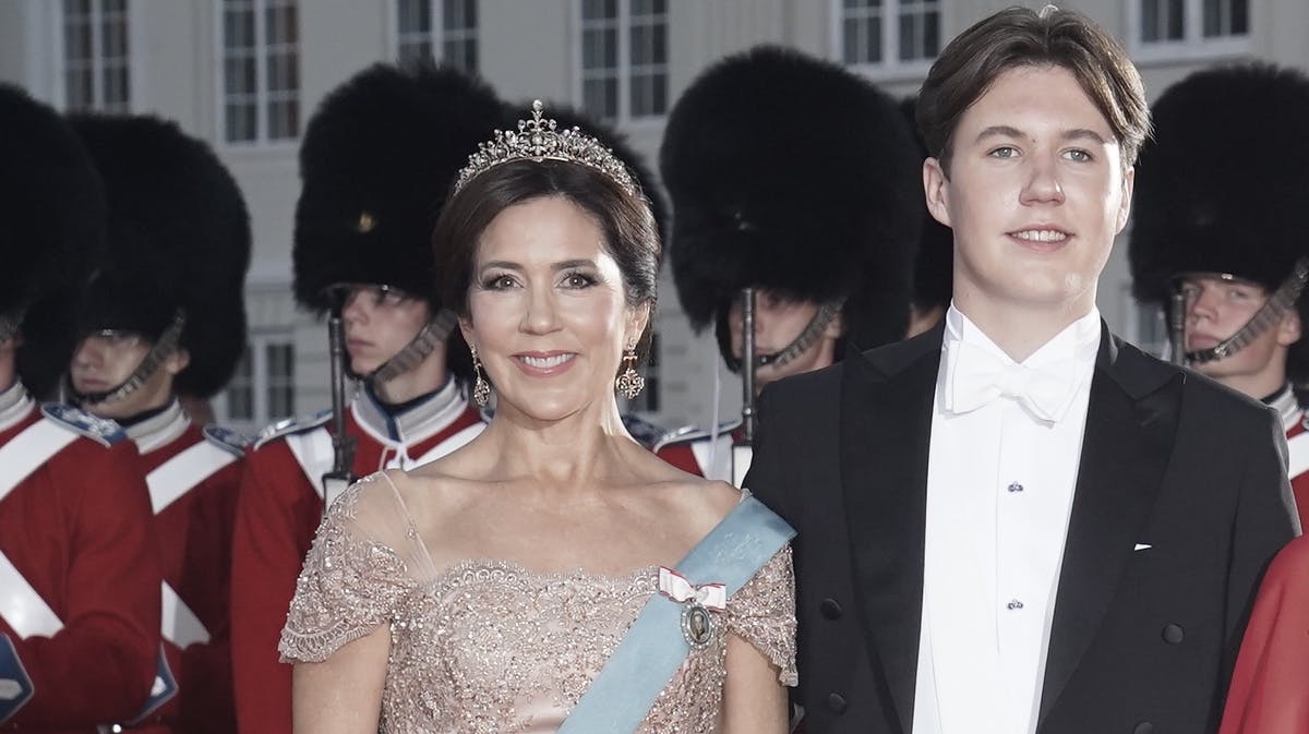 Kronprinsesse Mary og prins Christian