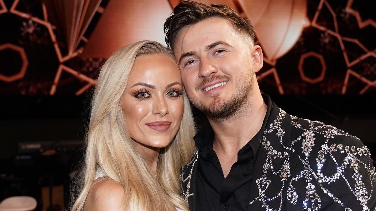 Jimilian og kæresten Helene.