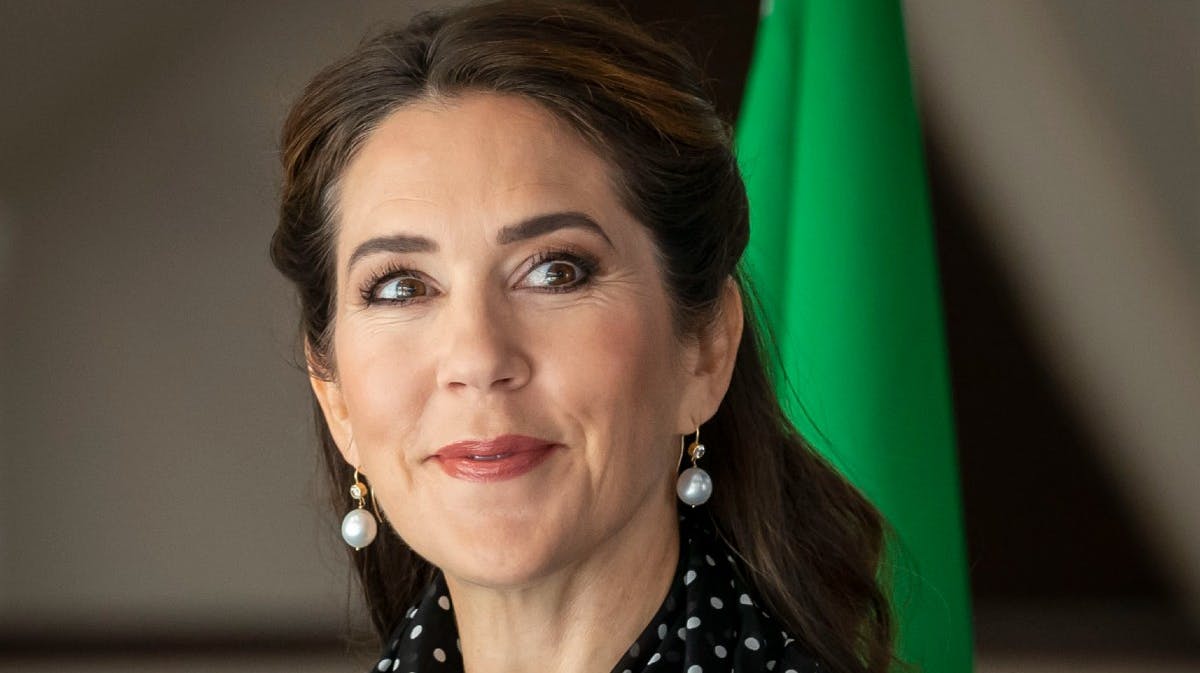 Kronprinsesse Mary onsdag morgen. 